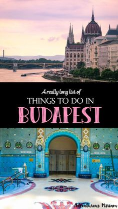 the top things to do in budapest