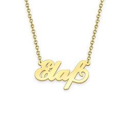 Elaf name necklace Gold Custom Necklace, Personalized Gifts For Her 
								Add something extra special to your jewelry box with Name Necklace Official engravable necklaces.
								The Elaf's 14k gold name necklace is best gifts for Elaf. Name Necklace Official provides affordable engravable jewelry that won't 
								break the bank. In addition, these pieces make for very thoughtful and appreciated gifts for friends and family. 
								And whether valentine's day gifts, mother's day gifts, Engravable Jewelry, Name Necklace Gold, Gold Name Necklace, Personalized Gifts For Her, Engraved Jewelry, Gifts Birthday, Engraved Necklace, Necklace Personalized, Gifts Wedding