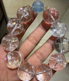 Material:Rock Quartz beads size :Approx 19mm   quantity: one strand  6mm approx 29 pcs one strands 7mm approx25 pcs one strands 8mm approx 22 pcs one strands 9mm approx 21pcs one strands 10mm approx 19 pcs one strands 11mm approx 18pcs one strands 12mm approx 16 pcs one strands 13mm approx 16 pcs one strands 14mm approx 15 pcs one strands 15mm approx 14pcs one strands 16mm approx 14 pcs one strands 17mm approx 13pcs one strands 18mm approx 13pcs one strands 19mm approx 12pcs one strands 20mm app Luxury Large Beads Glass Jewelry, Clear Beaded Crystal Bracelet With Round Beads, Round Gemstone Beads Crystals As Gift, Gift Polished Round Beads, Handmade Clear Bracelets, Healing Crystal Bracelet With Round Faceted Beads, Healing Crystal Bracelet With Faceted Beads, Spiritual Round Beaded Bracelets With Polished Beads, Spiritual Beaded Bracelets With Polished Beads