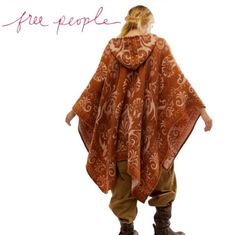 Free People Hudson River Kimono One Size Fits All Nwt Sienna Honey 100% Acrylic Free People Kimono, Fall Fashion Coats, Black Velvet Blazer, Tie Dye Jeans, Vest And Tie, Free People Jacket, Tweed Coat, Hudson River, Honey Colour