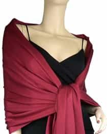 Pashmina Shawl Cranberry Pashmina Silk, Fire Brick, Red Shawl, Pashmina Wrap, Cashmere Pashmina, Cashmere Fabric, Silk Shawl, Pashmina Shawl, Dress Store