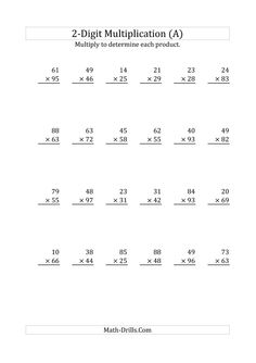 two digiting worksheet with the addition and subtractions for students