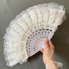 "Size:16.8*9.6\"(42*24cm) Material:Lace Color:White Use:Wedding,Party,Dance,Show and so on Feather Boas: https://www.etsy.com/shop/fkcraftfeather?ref=simple-shop-header-name&listing_id=583721589&section_id=23571837 Feather Fans: https://www.etsy.com/shop/fkcraftfeather?ref=simple-shop-header-name&listing_id=583721589&section_id=23112970 Feather Trimming: https://www.etsy.com/shop/fkcraftfeather?ref=simple-shop-header-name&listing_id=583721589&section_id=23139435" White Lace Bridal Accessories For Wedding, White Lace Bridal Accessories, White Lace Bridal Accessories For Bride, Traditional White Bridal Accessories For Party, Traditional White Lace For Wedding, White Bridal Accessories With Lace Trim, White Lace Bridal Accessories For Ceremony, White Fitted Bridal Accessories, Fitted White Bridal Accessories