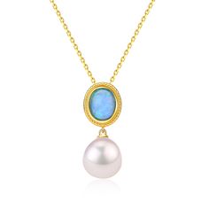 Opal Freshwater Baroque Pearls Necklace Gold Vermeil The Opal Freshwater Baroque Pearls Necklace Gold Vermeil is the perfect accessory to add a touch of luxury to any outfit. Whether you're dressing up for a special occasion or simply want to add a bit of glamour to your everyday look, this necklace will bring sophistication from an inspirational era worthy of its class. The natural beauty of the opal gemstone is accented by the shimmering gold vermeil and freshwater baroque pearls, making this Baroque Pearls Necklace, Baroque Pearl Earrings, Pearls Necklace, Baroque Pearl Necklace, Gold Pearl Necklace, Set Necklace, Natural Opal, One Set, Baroque Pearls