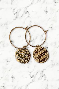 Hammered Disc Gold Hoop Earring | Gold Coin Hoop Earrings | Gold Hoop Drop Earrings A textured gold disc (3/4 inch diameter) hanging off a 1 inch diameter gold hoop. #jewelry #earrings #goldearrings #jewelrydesign #goldhoop Gold Hammered Metal Hoop Earrings, Nickel-free Brass Huggie Earrings, Hammered Gold-plated Small Hoop Earrings, Small Hoop Brass Earrings, Small Hammered Gold-plated Hoop Earrings, Small Gold Plated Hammered Hoop Earrings, Hammered Gold Round Huggie Earrings, Gold-tone Metal Circle Hoop Earrings, Gold Hammered Round Huggie Earrings