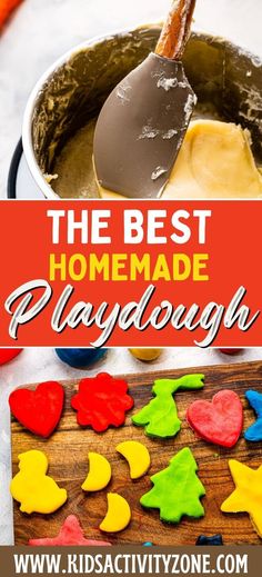 the best homemade playdough recipe for kids