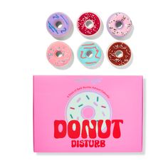 Donut Disturb 6 Day Bath Bomb Advent Calendar - JoyBright | Ulta Beauty Advent Calendar Makeup, Avent Calendar, Best Beauty Advent Calendar, Mini Verse, Beauty Advent, Sephora Skin Care, Advent Calenders, Donut Shape, Xmas List