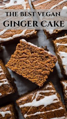 the best vegan ginger cake recipe