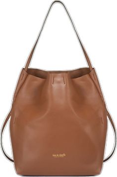 Casual Light Brown Shoulder Bag For On-the-go, Light Brown Hobo Bag For Travel, Light Brown Rectangular Hobo Bag For Travel, Casual Light Brown Satchel For Shopping, Light Brown Tote Bucket Bag For Shopping, Versatile Brown Tote Satchel, Light Brown Bucket Tote Bag For Shopping, Classic Brown Bucket Bag For On-the-go, Versatile Brown Satchel Tote