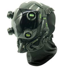 【N.10】FockSeries サイバーパンクフェイス【 FK/CY MU01】 - LUCHYテックウェア＆サバゲー専門店 Cyberpunk Mode, Sci-fi Helmet, Cyberpunk Helmet, Cyberpunk Techwear, Futuristic Helmet, Helmet Concept, A Burden, Black Glasses, Cool Masks