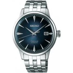 Seiko Presage SARY123 Cocktail Blue Moon Watch New Box Papers + Free Post Moon Watch, Star Watch, Seiko Presage, Shop Windows, Silver Water, Watch New, Free Post, Watch Box, Blue Moon