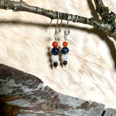 Carnelian, Pietersite, Moonstone, Hematite, Sacral Chakra, Rising light Earrings - Studio Selyn Light Earrings, Sacral Chakra, Moonstone, Chakra, Pendant Necklace, Crystals, Sterling Silver, Pendant, Silver