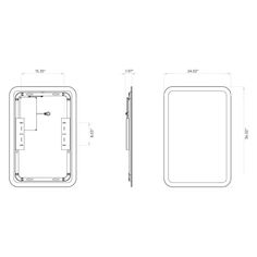 an image of a drawing of a door and window in the shape of a rectangle