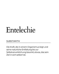 the cover of an article about enteleiche, with text in black and white