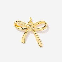 Bow Charm | Trendy Jewelry For Her December Birthstone Necklace, Birthstone Charm Necklace, Baroque Pearl Pendant, Bow Charm, Jewellery Sketches, Everyday Elegance, Bow Ribbon, Ear Cuff Earings, Ribbon Design