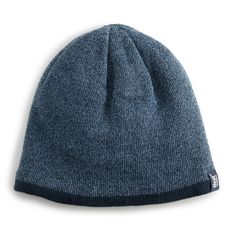 Make sure to keep them warm this winter in this Heat Holders flat knit hat. Make sure to keep them warm this winter in this Heat Holders flat knit hat. HeatWeaver® Retains heat Advanced insulating yarn Plush liningFABRIC & CARE Acrylic, polyester Machine wash Imported Size: S/M. Color: Blue. Gender: male. Age Group: kids. Warm Blue Beanie For Winter, Navy Casual Winter Hats, Blue Knit Beanie For Winter, Casual Knitted Hats For Outdoor Activities, Casual Hats With Fleece Lining For Winter Sports, Warm Comfortable Hats For Cold Weather, Casual Winter Sports Hats With Fleece Lining, Warm Hats For Cold Weather, Comfortable Warm Hats For Cold Weather