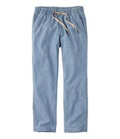 #LLBean: Women's Lakewashed Pull-On Chinos, Chambray Ankle Pants Chambray Pants, Short Shag Hairstyles, Ankle Pants Women, Casual Bottoms, Pants Cotton, Cotton Chinos, Women Crop, Slim Leg, Women's Pants