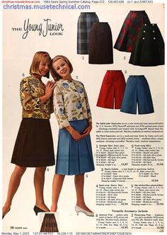 1964 Sears Spring Summer Catalog, Page 272 - Catalogs & Wishbooks 1960s Fashion Women, Poodle Skirt, Fashion Now