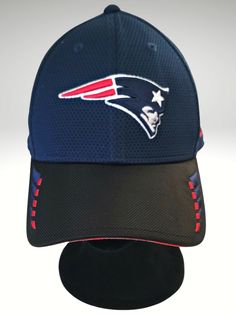 NEW ERA NEW ENGLAND PATRIOTS BASEBALL CAP 9FORTY NFL THE LEAGUE NAVY BLUE HAT. New without tags... Navy Blue Hat, The League, Blue Hat, New England Patriots, New England, New Era, Baseball Cap, Trucker Hat, Accessories Hats