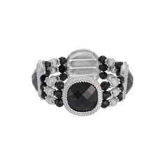 Enhance your style with this vintage inspired 1928 Silver Tone Black Beaded Stretch Bracelet. Click on this JEWELRY & WATCHES GUIDE to learn about fit, styles, materials and more! Enhance your style with this vintage inspired 1928 Silver Tone Black Beaded Stretch Bracelet. Click on this JEWELRY & WATCHES GUIDE to learn about fit, styles, materials and more! FEATURES Length: 7 in. Metal: alloy Plating: silver tone Finish: polished Imported Nickel safe Size: One Size. Gender: female. Age Group: ad Beaded Stretch Bracelet, Stretch Bracelet, Black Beads, Stretch Bracelets, Womens Jewelry Bracelets, Gender Female, Your Style, Vintage Inspired, Jewelry Watches