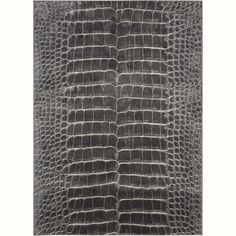 an alligator skin pattern is shown in grey