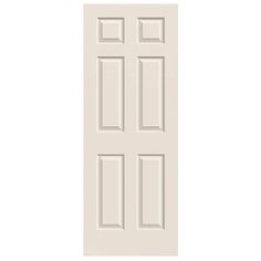 a white door on a white background