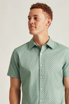 Stretch Riviera Short Sleeve Shirt | Bonobos Pink Leaves, Custom Printed Fabric, Favorite Shirts, Short Sleeve Shirt, Fabric Care, Your Style, Sleeve Shirt, Casual Button Down Shirt, Button Up