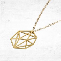 Geometric necklace diamond necklace mom gift #jewelry #necklace @EtsyMktgTool #geometricnecklace #diamondnecklace #trianglenecklace Necklace Gold Diamond, Summer Jewelry Trends, Jewelry Design Studio, Chevron Necklace, Trending Necklaces, Earring Trends, Gift Girlfriend, Triangle Necklace, Black Diamond Ring Engagement