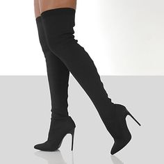 Categoría:Botas; Materiales Superiores:Tela Elástica; Temporada:Invierno; Tipo de Tacón:Tacón alto,Tacón de Aguja; Sexo:Mujer; Forma del Dedo:Dedo Puntiagudo; Tipo:Botas por encima de la rodilla; Estilo:Sensual; Altura del tacón (pulgadas):3-4; Materiales de la Suela:Goma; Ocasión:Diario; Tipo de Cierre:Mocasín; Diseño:Color sólido; modo de producción:Autoproducido; 2022 Tendencia:Calcetines,Tacones de aguja; Largo del pie:; Anchura de Pie:; fuente de fecha del gráfico de tamaño:Proporcionado po Womens High Boots, Black Platform Shoes, Women Platform Shoes, Sock Boots, Knit Boots, Warm Shoes, Socks And Heels, 2022 Trends, Stiletto Boots