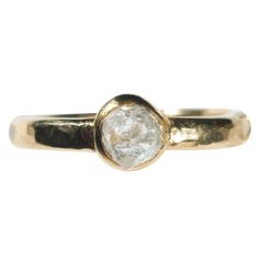 Hester Ring Rings The Raw Stone Rough Diamond Engagement Ring, Ring Inspo, Hammered Metal, Raw Diamond, Crown Jewels, Rough Diamond, Dainty Ring, Dream Jewelry, Bezel Setting