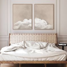 Above the Clouds Framed Canvas Duo - Neutral - AureousHome Picture Above Bed, Frames Above Bed, Bedroom Wall Decor Ideas Above Bed, Pictures Above Bed, Artwork Above Bed, Painting Above Bed, Bedroom Art Above Bed, Above Bed Wall Decor, Diptych Art