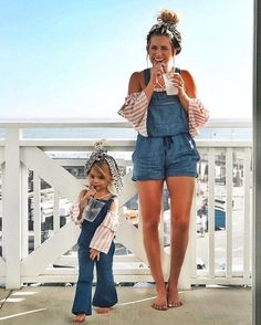 Mom And Baby Outfits, Mother Daughter Shirts, Mother Daughter Fashion