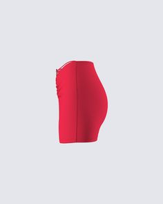 It’s getting hot in here 😌 Have them all falling head over heels for you in this red heart mini skirt made from jersey fabric and complete with a heart trim, shirring at the front, and a bodycon fit 💋 Fitted Party Skort With Short Inseam, Flirty High-waisted Fitted Shorts, Flirty High Waist Shorts, Fitted Short Mini Skirt For Night Out, Fitted Elastane Shorts For Night Out, Flirty Fitted Mini Skirt With Ruched Detail, Fitted Flirty Shorts, Fitted Short Elastane Mini Skirt, Red Ruched Skirt For Night Out