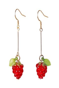 good quality and they look like the pictures Cherry Color Dangle Earrings, Cherry Colored Earrings Gift, Cherry Color Dangle Earrings For Party, Cherry Dangle Earrings With Ear Wire, Cherry Dangle Earrings For Party, Cherry Colored Drop Earrings With Ear Wire, Cherry Drop Earrings With Ear Wire, Cute Pierced Drop Earrings, Cute Drop Earrings For Pierced Ears