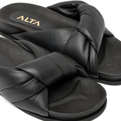 Alta Shoes Material: CueroHecho en Colombia Olivia Black, Black Sandals, Sandals, Black