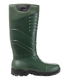 These warm, ultra-durable rubber boots are a great choice for hunting, yard work, dog walks and much more. Special outsoles shed dirt and mud efficiently while giving you excellent traction. Half sizes order up. Whole sizes 7-14. 200 gram Primaloft™ insulation keeps your feet warm and toasty. Lined with neoprene for comfort and extra warmth. Nylon shank for support and tree step comfort. Innovative soil-release outsole won't clog with mud and provides reliable traction. Durable vulcanized rubber Bonito, Cat Suit, Winter Riding, Mens Gift Guide, Dog Walks, Mens Items, Rubber Boot, Athletic Shoe, Yard Work