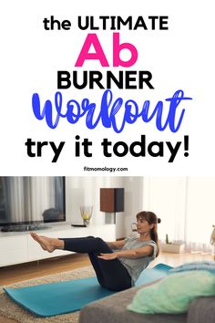 the ultimate ab burner workout try it today