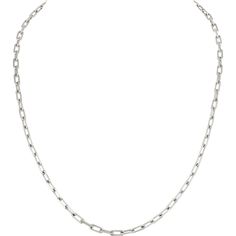 Classic Cartier Diamond Necklace For Formal Occasions, Elegant Formal Chain Necklace With Polished Finish, Luxury White Gold Chain Necklace For Anniversary, Formal Diamond Necklace With Chain, Luxury Oval Platinum Necklaces, Luxury Oval Platinum Necklace, Elegant Polished Chain Necklace For Formal Occasions, Luxury Platinum Oval Necklace, Elegant Platinum Diamond Necklace