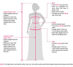 a diagram showing how to wear a wedding dress