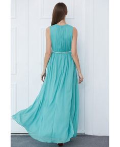 Modest A-Line Chiffon Long Wedding Party Dress With Split Chiffon Maxi Dress With Sweep Train For Prom, Chiffon Maxi Dress With Sweep Train, Chiffon Bridesmaid Dress With Sweep Train For Banquet, Floor-length Chiffon Evening Dress For Banquet, Chiffon Maxi Length Evening Dress For Banquet, Chiffon Floor-length Dresses With Sweep Train, Chiffon Maxi Evening Dress For Banquet, Chiffon Evening Dress For Banquet, Chiffon Maxi Dress For Prom Season Banquet