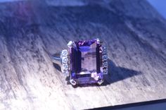 Filigree Engagement Ring, Antique Diamond Rings, Amethyst Gem, Filigree Ring, Antique Diamond, Platinum Ring, Antique Art Deco, Custom Engagement Ring, Antique Rings