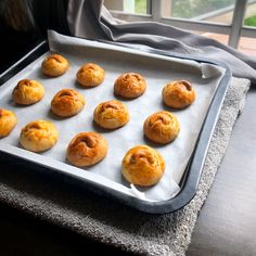 freshly baked pastries on a baking sheet ready to go into the oven