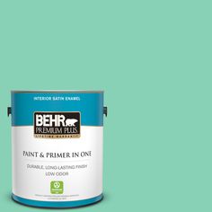 behr paint's interior semi - gloss enamel paints