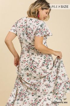 This feminine floral maxi dress is your ticket to a magical summer escape. Its breezy wrap silhouette and ruffle sleeves channel carefree boho vibes, while the vibrant floral print summons visions of sunny meadows and fragrant blooms. Made of a lightweight [poly] blend, it's perfect for balmy days and steamy nights. Whether you're dancing barefoot at an outdoor music festival or strolling the beach at sunset, this whimsical wonder will make every moment feel like an adventure. Pair it with strap Summer Escape, Stay With Me, Satin Maxi, Curvy Dress, Satin Maxi Dress, Maxi Dress Green, Mink Pink, Wrap Dress Floral, Green Print