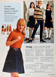 1960 Fashion, Flare Leg Pants, Little Outfits, Straight Stitch, 1960s Fashion, Turtle Neck Top