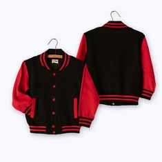 Youth Varsity Jacket. Soft cotton blend brushback sweatshirt fleece Baseball jacket. CONTENT & CARE Content: 80% Cotton 20% Polyester sweatshirt fleece Care instructions: Machine wash at 30 degrees, dry flat, do not tumble dry. SIZING Size guide listed in pictures. Recommend following height when selecting size. Here is a link to our online size guide: https://thelettermanco.com/collections/size-guide Fleece Sweatshirt For Winter Sports Events, Winter Sports Fleece Sweatshirt, Winter Fleece Sweatshirt For Sports Events, Winter Sweater With Ribbed Cuffs For Sports, Winter Sweater With Ribbed Cuffs, Fleece Long Sleeve Track Jacket, Long Sleeve Fleece Track Jacket, Fleece Sweatshirt For Outdoor With Long Sleeves, Black Fleece-lined Sweatshirt For Streetwear