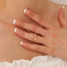 Ожерелье с буквенным сердечком стильный комплект ожерелья - Etsy Армения Heart Pendent Designs Gold, Dainty Birthstone Jewelry For Valentine's Day, Meaningful Heart-shaped Personalized Jewelry, Personalized Heart-shaped Meaningful Jewelry, Dainty Heart Birthstone Necklace For Valentine's Day, Mother's Day Heart Cut Jewelry Gift, Valentine's Day Dainty Heart Birthstone Necklace, Mother's Day Gift Heart Cut Jewelry, Personalized Heart Cut Jewelry For Gifts