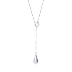 This teardrop lariat necklace delicately lays upon your neckline curves with refined grace and sophistication. Made of rhodium plated fine… Wink Wink, Jewelry Education, Necklace Extender, Teardrop Necklace, Teardrop Pendant, Accessories Jewelry Necklace, Lariat Necklace, Lobster Claw, Jewelry Care