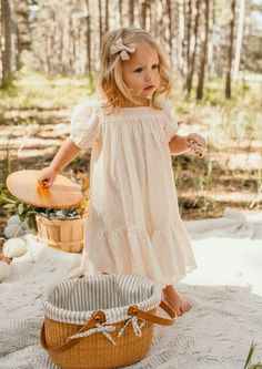 Margo Matching Dress – Laney + Sy Mom And Me Dresses, White Family Photo Outfits, Noralee Dress, Tree Farm Family Photos Outfit, Baby Clothes Photography Ideas, Summer Family Picture Outfits, Cute Kid Clothes, Cute Children Outfits, Preppy Toddler