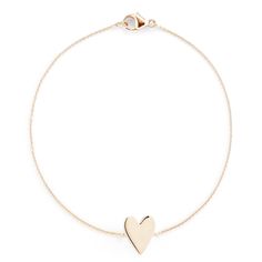 Rose Gold-1^Heart Bracelets: DRD Heart Bracelet in Rose Gold Delicate Yellow Gold Heart Bracelet, Elegant 14k Gold Bracelets For Valentine's Day, Classic Jewelry Bracelet For Valentine's Day, Classic White Gold Heart Bracelet As Gift, Elegant Open Heart Bracelets For Mother's Day, Delicate Yellow Gold Heart Bracelet For Anniversary, Classic Jewelry For Valentine’s Day, Classic Valentine's Day Jewelry Bracelet, Classic Heart Shaped Chain Bracelet As Gift